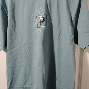 Men's Teal Graphic Tee